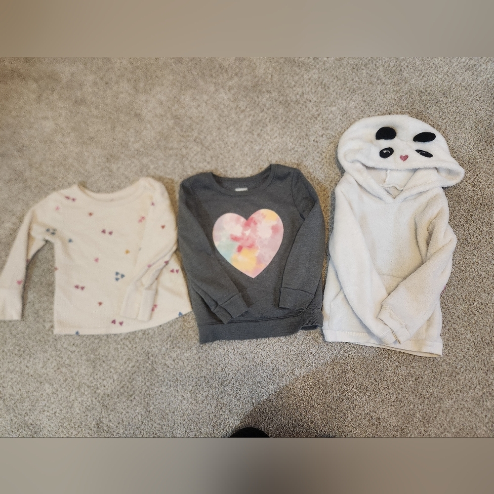 Girls Sweatshirt Lot